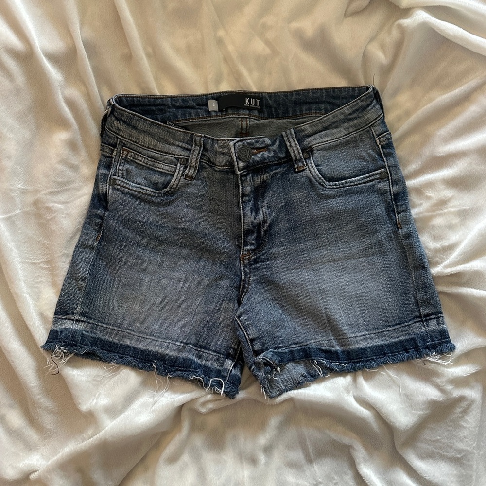 Kut from the Kloth Women's Denim Shorts - Blue